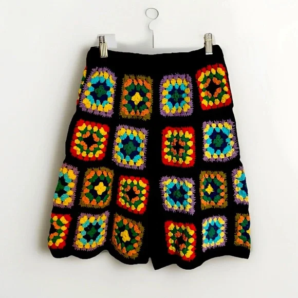 Free People x Flook Frances Crochet Shorts Size Medium NWT - Picture 5 of 10